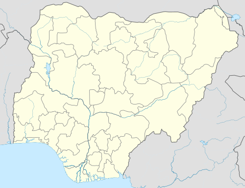 location of Warri in the Nigerian map